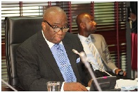 Joe Ghartey chaired the committee in charge of probing the alleged bribery allegations