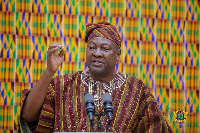 John Dramani Mahama is Ghana's President