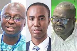 (L-R) A photo collage of Samuel Atta Akyea, Kwabena Adu-Boahene and Dr Benjamin Otchere-Ankrah