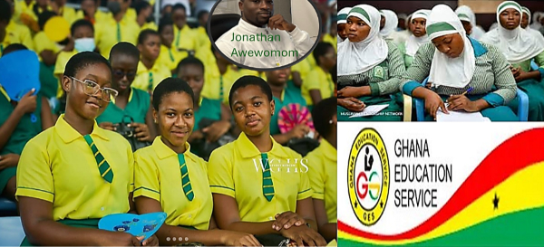 Some students of Wesley Girls' Senior High School