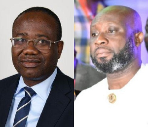 Kwesi Nyantakyi and George Afriyie