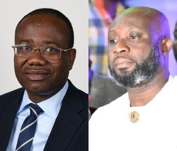 Kwesi Nyantakyi and George Afriyie