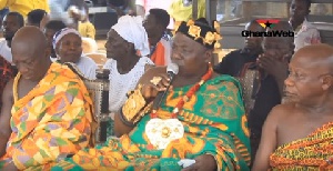 Nana Adarkwa Dwamena II,  Chief of Bontodiase in the Eastern Region