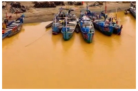 An aerial view of the Ankobra River