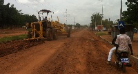 Roads being busily constructed in the area