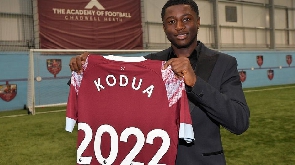 Kodua has signed a new deal with West Ham