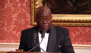 President Akufo-Addo delivered a toast to to Queen Elizabeth II