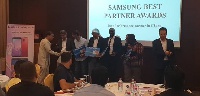 Samsung Africa CEO commending business partners