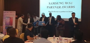 Samsung Africa CEO commending business partners