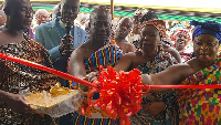 Barimah Fredua Agyemang at the commissioning
