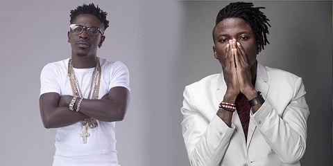 Shatta Wale (Left) and Stonebwoy (Right)