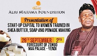 The Aliu Mahama Foundation was set up by the late Alhaji Aliu Mahama
