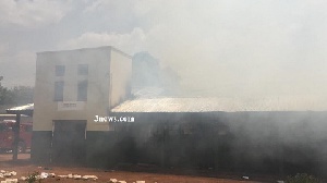 The Cardinal Dery dormitory went up in flames while students were in class