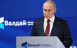 Putin has offered little sign of compromise to end the war, although talks are set to continue in US