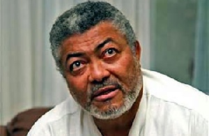 Ex-President, Jerry John Rawlings