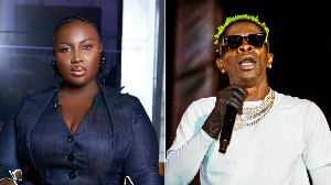 Yaa Yeboah (L) fires Shatta Wale (R) on social media