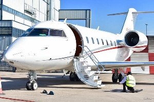 File photo of a private jet