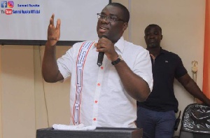 Sammy Awuku is contesting for National Organizer of the governing New Patriotic Party