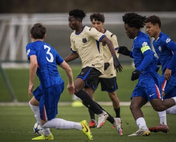 Gariba (M) played against Chelsea U-19