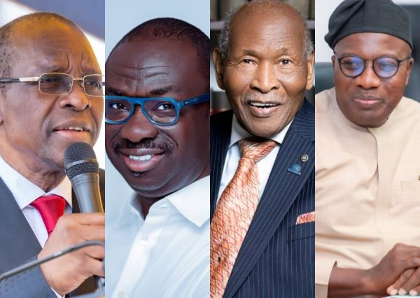 L-R: Alban Bagbin, Baffour Awuah, Sam Okudzeto and Mahama Ayariga