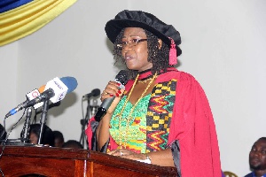 Dr Eureka Emefa Ahadjie Adomako, 17th warden of the Volta Hall