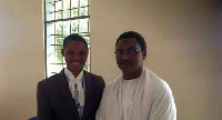 Human Rights Lawyer Francis Xavier Sosu (l) and Dr. Ali Gabass (r)