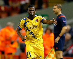 Ghana striker Ebenezer Assifuah