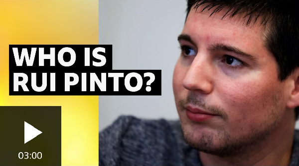 Rui Pinto is a Football Leaks founder