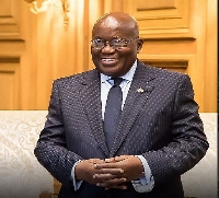 The president of Ghana, Nana Akufo- Addo