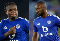 Ghanaian footballers Fatawu Issahaku and Jordan Ayew