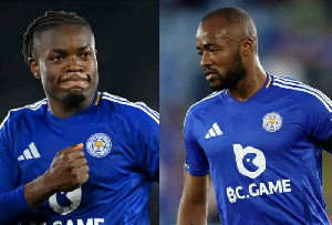 Ghanaian footballers Fatawu Issahaku and Jordan Ayew