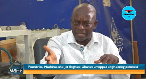Dr Andrew Nyamful is the Head of Mechanical Workshop at GAEC