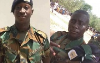 Two of the three soldiers who died barely a month after passing out
