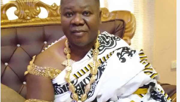 Nana Yaw Donkor II, the newly installed Chief of Sefwi Bekwai Adobewura