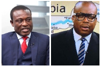 Kissi Agyebeng's OSP has detained Paul Adom-Otchere (R), former board chairman GACL
