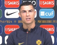 Portuguese football star Cristiano Ronaldo