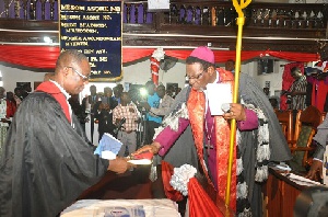 Right Rev. Dr. Paul Boafo inducted as the new Administrative Bishop