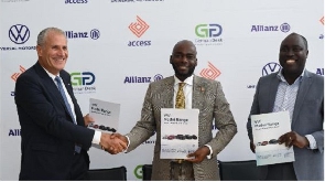 Olumide Olatunji, Subhi Accad CEO, and Ababacar Diaw CEO