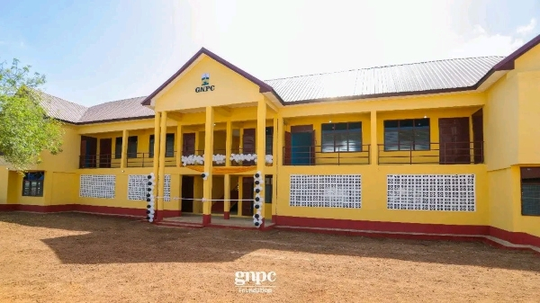 The new Bimbilla Senior High School Girls' dormitory