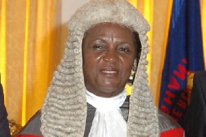 Chief Justice, Theodora Georgina Wood has officially retired today