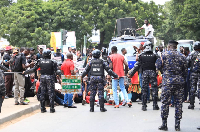 #OccupyJulorbiHouse protest