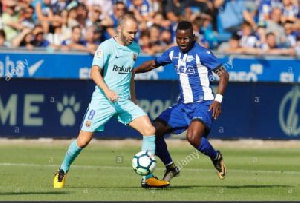 Wakaso and Iniesta have had a healthy rivalry on the pitch