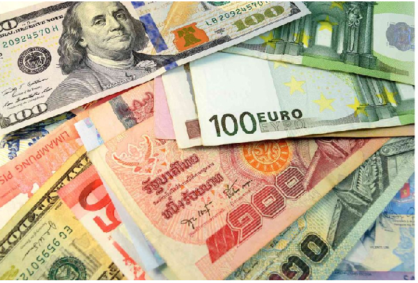 Photo of foreign currencies