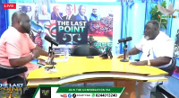 Screenshot from a video of the clash showing NPP vice chairman Masawudu on the left