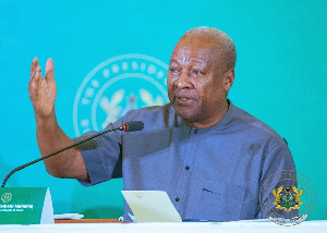 John Dramani Mahama is the President of Ghana