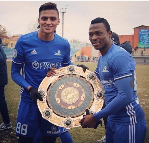 Patrick Twumasi caps an impressive season with a 4th league title with Astana