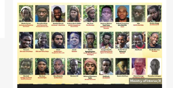 The suspects are linked to the killing of civilians in the coastal Lamu county