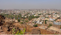An ariel view of Bamako, Mali, April 25, 2026