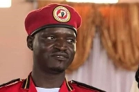 Ugandan opposition politician Bobi Wine