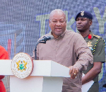 Mahama begins two-day Ahafo working visit as part of ‘Resetting Ghana’ tour